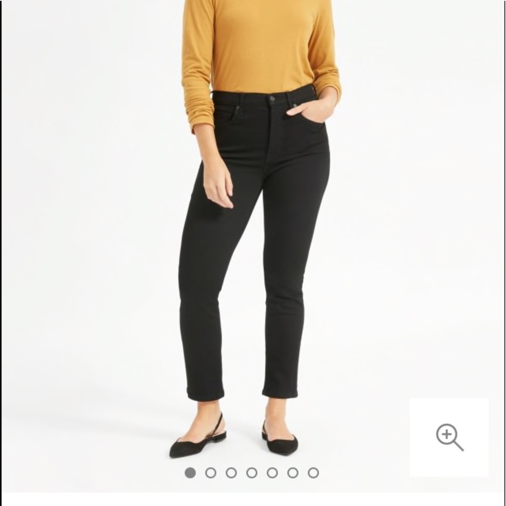 Everlane Authentic Stretch Highrise Cigarette Jean